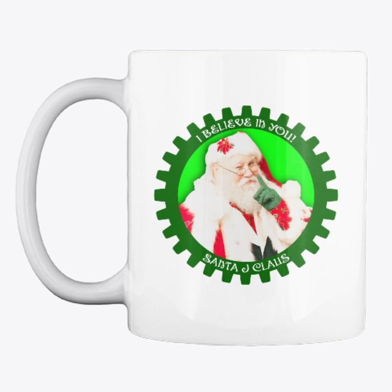 Santa J Claus Cog Art